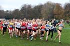 Start of the under-17 and under-20 womens Liverpool Cross Challenge. David T. Hewitson/Sports for All Pics